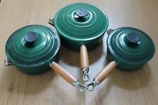 Genuine creuset green for sale  CAMBERLEY