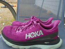 Womens Hoka One One Mach 4 lightweight Pink Running Shoes Sneakers Size 8.5 B for sale  Shipping to South Africa