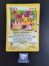 Carte pokémon pikachu d'occasion  Juvisy-sur-Orge