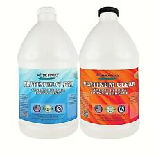 Crystal Clear Epoxy for bar tops, tables, crafts, jewelry, castings-1 Gallon Kit, used for sale  Murrieta