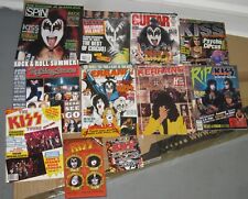 LOTE DE REVISTAS KISS SPIN GUITAR WORLD KERRANG RIP PSYCHO CIRCO ROCK 11 ITENS    comprar usado  Enviando para Brazil