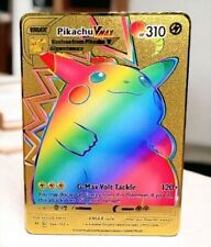Pikachu vmax rainbow for sale  Shipping to Ireland