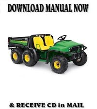 Used, John Deere Gator 6x4 Diesel / Gas Service Repair Manual on CD for sale  USA