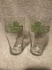 2 - 3 Three FLOYDS Lime Green Skull With Wings Beer Glasses N for sale  Perrysburg