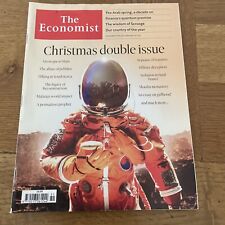 Economist magazine christmas for sale  MARLOW