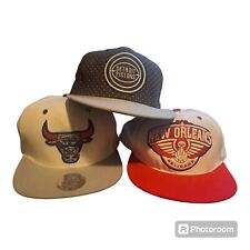 Lote de 3 chapéus Snapback Mitchell Ness New Era NBA comprar usado  Enviando para Brazil