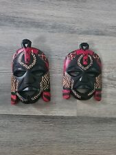 Afrikanische masken deko gebraucht kaufen  Ottensoos