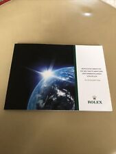 Rolex booklet serviceinformati gebraucht kaufen  Eisleben