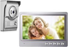 Usado, Sistema de vídeo porteiro monitor 9" para campainha de vídeo com fio com câmera comprar usado  Enviando para Brazil
