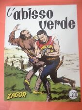 Zagor fumetto abisso usato  Sarno