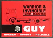 Guy warrior invincible for sale  LEICESTER