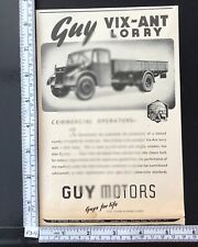 Guy motors advert for sale  BOGNOR REGIS