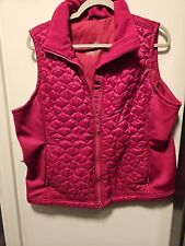 quilted xl pink outdoor vest for sale  Ortonville