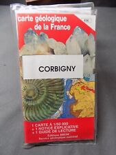 Corbigny carte géologique d'occasion  Poitiers