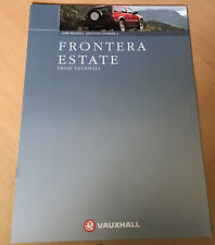 Vauxhall frontera estate for sale  NOTTINGHAM