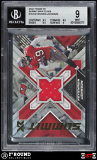 POP 1: Keyshawn Johnson BGS 9: 2022 Panini XR Summit Swatches Jersey Gisto /49 for sale  Shipping to South Africa
