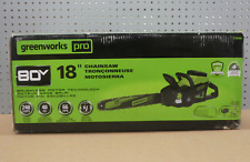 Greenworks 80v chainsaw for sale  Chatsworth