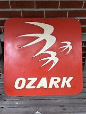 VINTAGE OLD OZARK AIRLINES AUTHENTIC GATE AIRPORT LOGO SIGN AVIATION TWA PLANE for sale  Shipping to South Africa