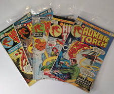 The Human Torch #1 - 5 1974 Marvel Comics Group (primer número flaming) segunda mano  Embacar hacia Argentina