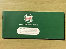 tractor log book for sale  STOURBRIDGE