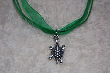 Turtle charm necklace for sale  Fair Oaks