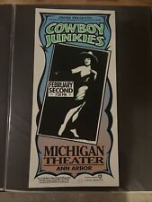 Cowboy junkies poster for sale  Middletown