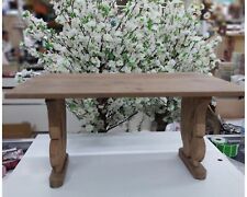Mesa de centro de madeira vintage rústica mesa retangular sala de estar sofá mesa central comprar usado  Enviando para Brazil