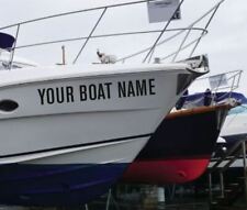 Boat name stickers for sale  Shipping to Ireland