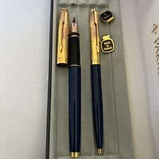 Parker blue laque for sale  HALIFAX