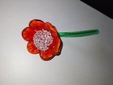 Fleur rouge verre d'occasion  Paris XV