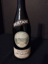 Bertani amarone empty for sale  Garland