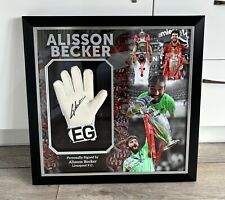 Alisson signed framed for sale  BOLTON