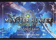 Usado, Monster Hunter World Modded Save PS4/PS5 comprar usado  Brasil 