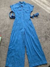Jumpsuit size blue for sale  COLCHESTER