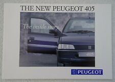 Peugeot 405 brochure for sale  BOURNEMOUTH