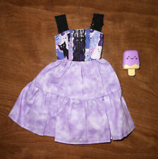 Purple Cat Dress & Kawaii Ice Cream Pop Fits Volks MDD Mini Dollfie Dream Doll for sale  Portland