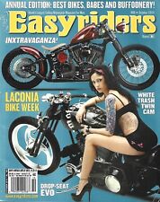 OCTUBRE 2014 REVISTA EASYRIDERS BICICLETAS NIÑAS TINTA BLANCA BASURA DOBLE CÁMARA ASIENTO DE CAÍDA segunda mano  Embacar hacia Argentina