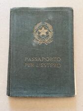Passaporto per estero usato  Saronno