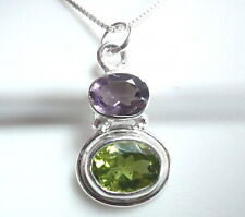 Faceted amethyst peridot for sale  Hales Corners