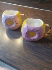 Donut mugs for sale  BOURNEMOUTH