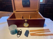 Cedar Lined Humidor Cigar Box for sale  Shipping to South Africa