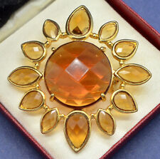 Vintage faceted amber for sale  HARROGATE