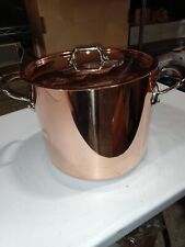 Mauviel M'150S 1.5mm Stockpot W/Lid & Cast Stainless Steel Handles, 10.5-Qt for sale  Shipping to South Africa