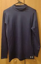 Under Armour Mock TurtleNeck ColdGear Fitted Gym Shirt Blue Mens Medium for sale  Shipping to South Africa
