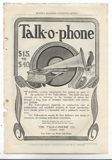MÁQUINA DE FALAR TELEFONE ELGIN RELÓGIO FEMININO MASCULINO 1904 REVISTA MUNSEY anúncios impressos 12 comprar usado  Enviando para Brazil