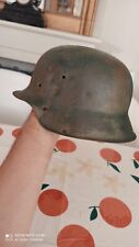 Ww2 Casque camo allemand m42  3tons d'occasion  Athis-Mons
