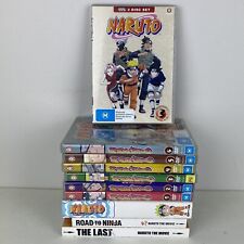 Naruto Volume 1-3 (Eps 1-38)+ 5 Coleção de Filmes DVD Anime Região Sem Cortes 4 Muito Bom Estado comprar usado  Enviando para Brazil