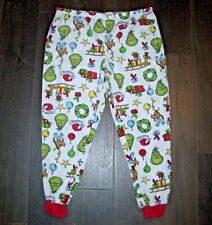 Dr. Seuss The Grinch Fleece Sleep Lounge Pajama Pants Size Womens XL 16-18 EUC for sale  Mesa