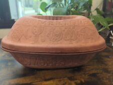 Lista de horno de panadería de arcilla de terracota Romertopf Alemania, vintage  segunda mano  Embacar hacia Argentina