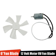 Motor de ventilação 6" para trailers lâmina de exaustor de banho 12V casa banheiro móvel casa motor para trailers comprar usado  Enviando para Brazil